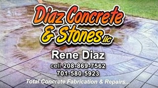 Diaz Concrete & Stones logo